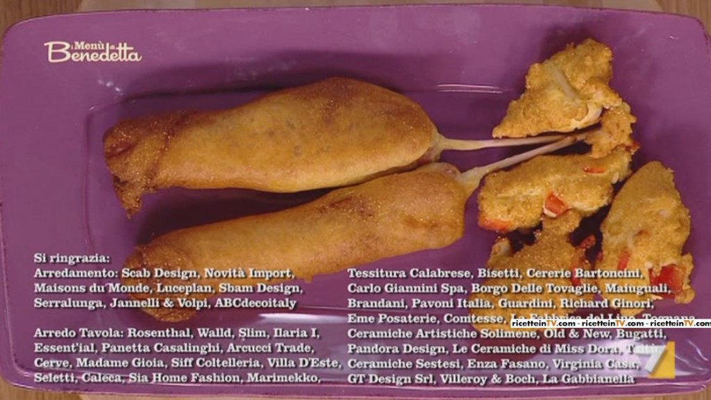 “I menu di Benedetta” la ricetta degli hot dogs on a stick. Ricette in Tv