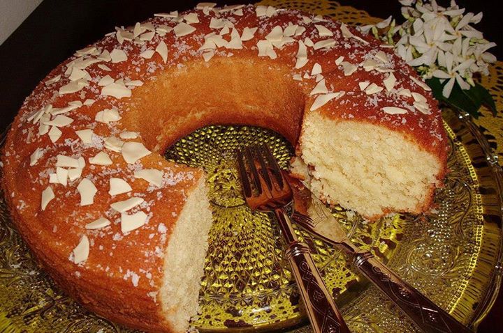 ciambellone al cocco e rum