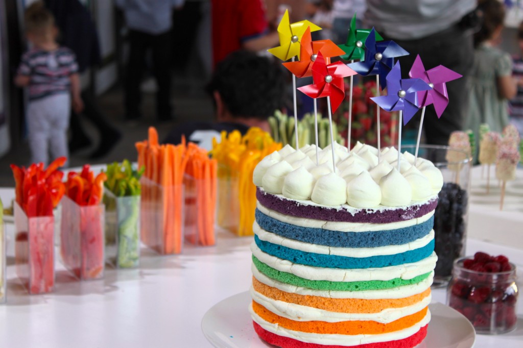 torta arcobaleno