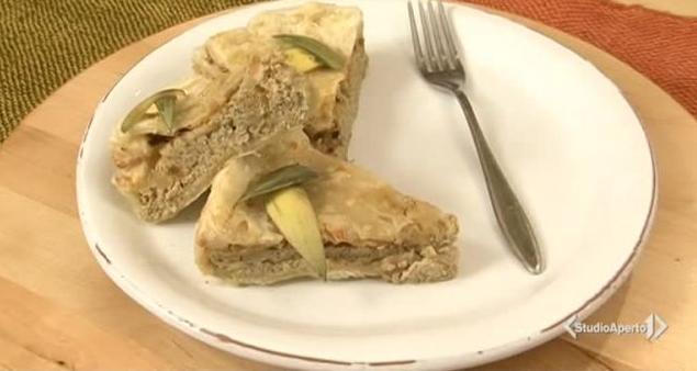 torta carciofi e ricotta