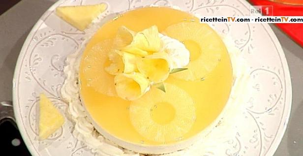 La Prova Del Cuoco Ricetta Chessecake All Ananas E Vaniglia Di Sergio Barzetti
