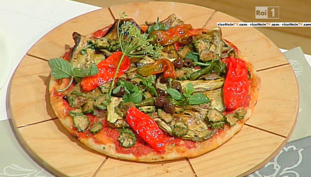 La prova del cuoco Ricetta pizza all'ortolana Gabriele Bonci