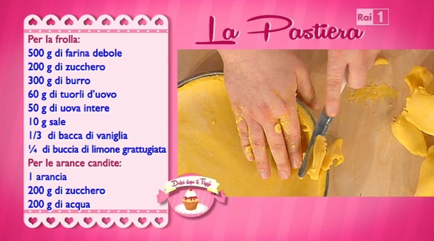 Dolci Dopo Il Tiggi Ricetta Pastiera Napoletana Di Sal De Riso