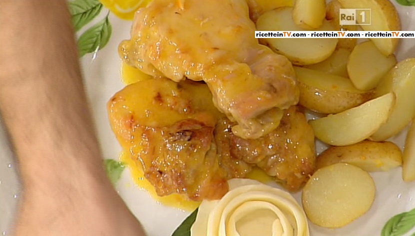 sovraccosce di pollo al mandarino con patate