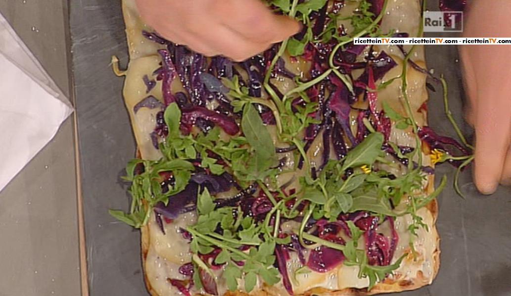 La prova del cuoco Ricetta pizza giardino Gabriele Bonci