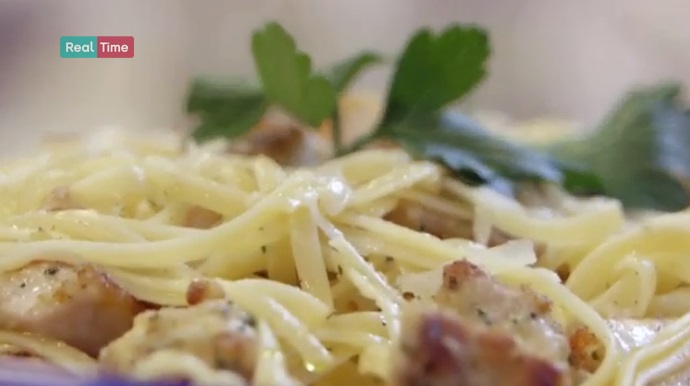 linguine con spada capperi e limone