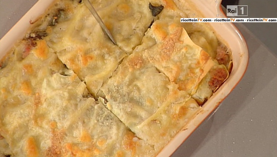 lasagna con i carciofi