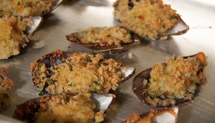 cozze gratinate