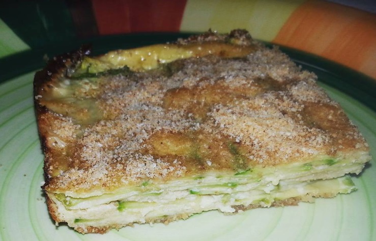 parmigiana bianca di zucchine