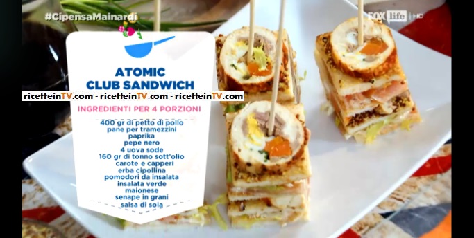 Atomic club sandwich