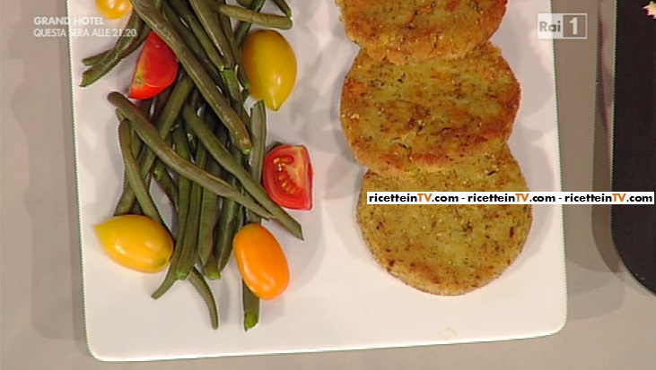 mini cotolette di salmone e patate al pesto