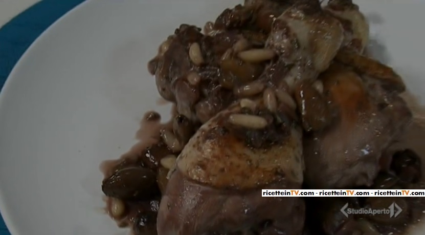 fusi di pollo alla ligure