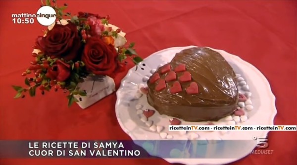 torta cuor di San Valentino