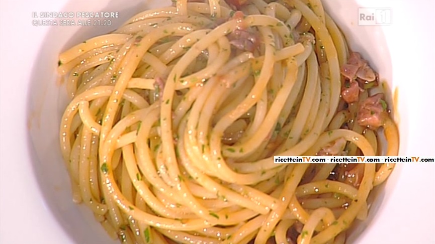 spaghettoni con prosciutto