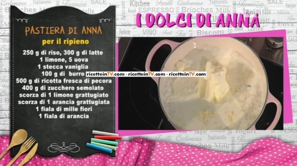 pastiera di riso di Anna