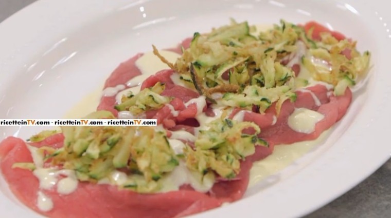 carpaccio con le zucchine