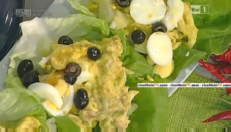 insalata di pollo al peperoncino