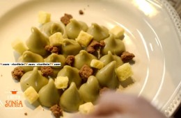 cremoso al pistacchio con crumble al cacao