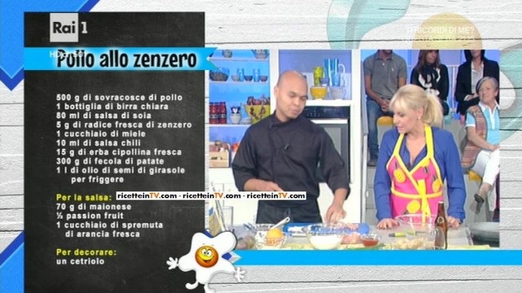 pollo allo zenzero di Ricardo Takamitsu