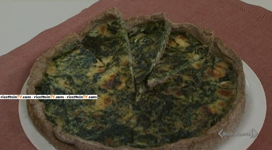 quiche di grano saraceno e crescenza