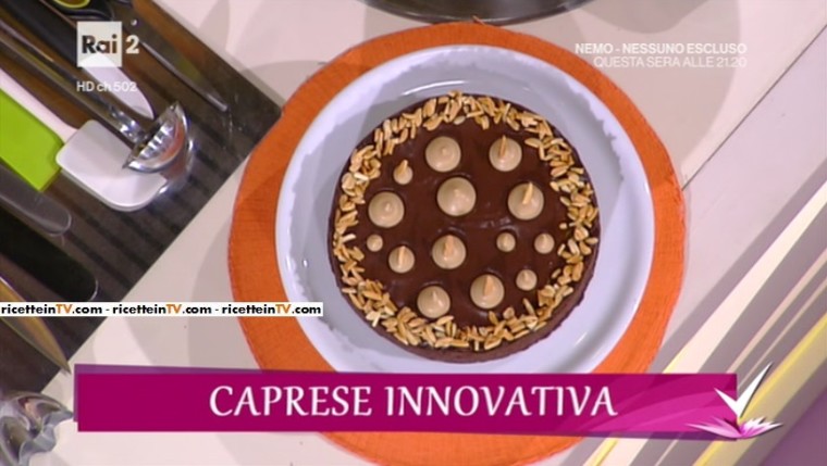 torta caprese innovativa di Roberto Rinaldini