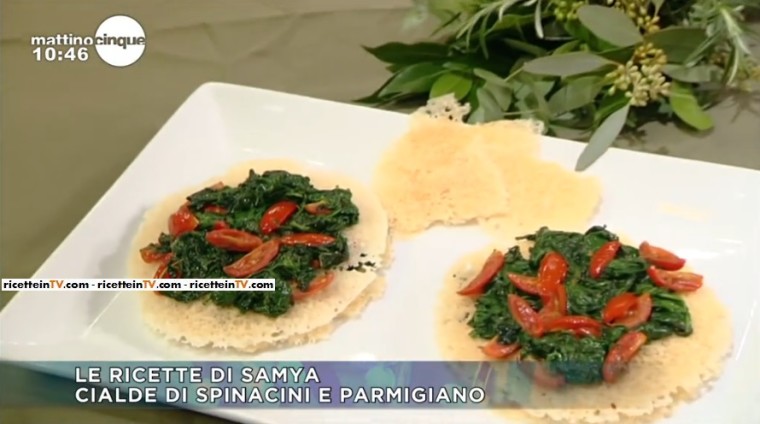 cialde di spinacini e parmigiano