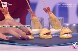 bignè al gorgonzola