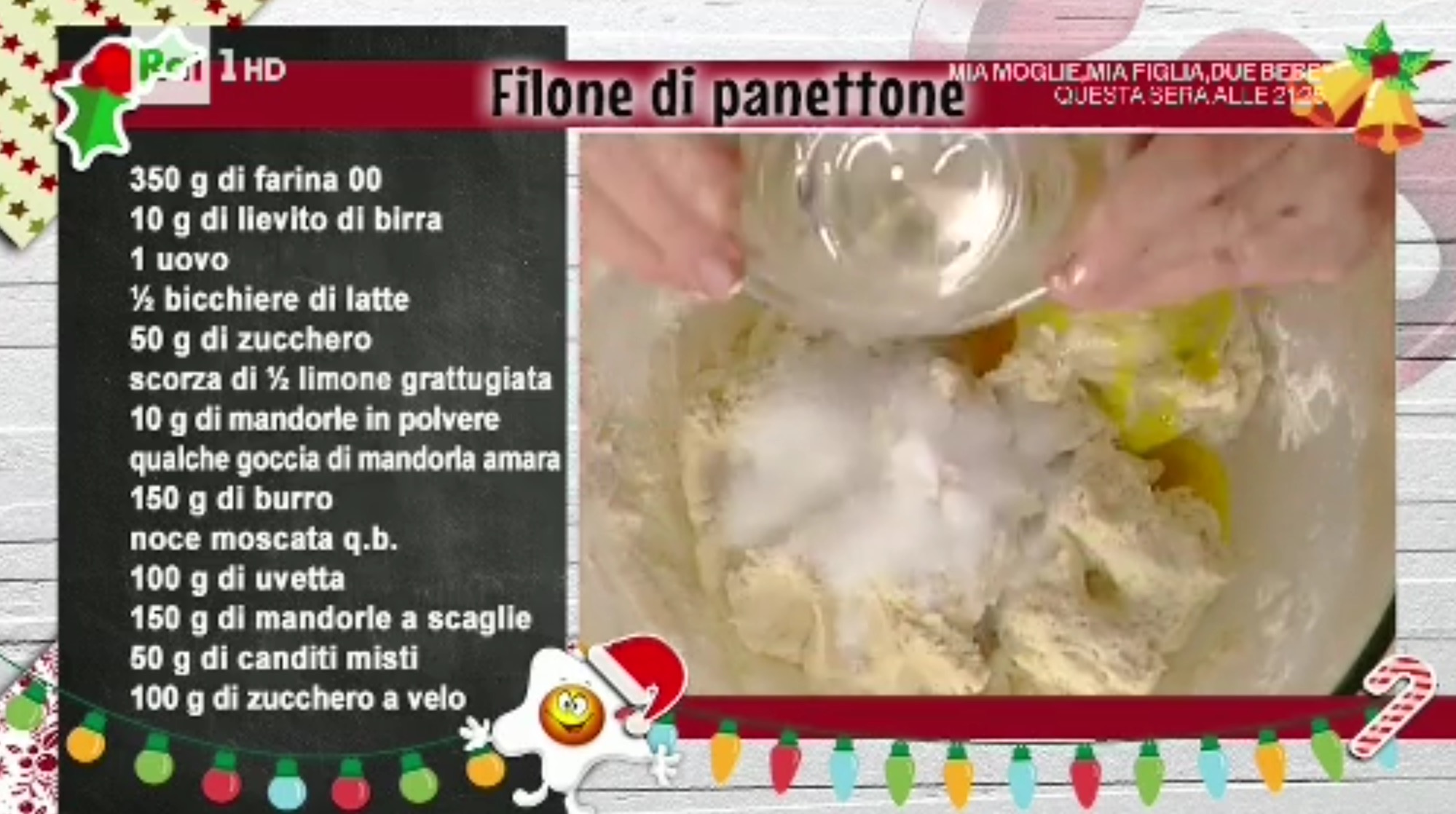 La prova del cuoco | Ricetta filone di panettone | Anna Moroni