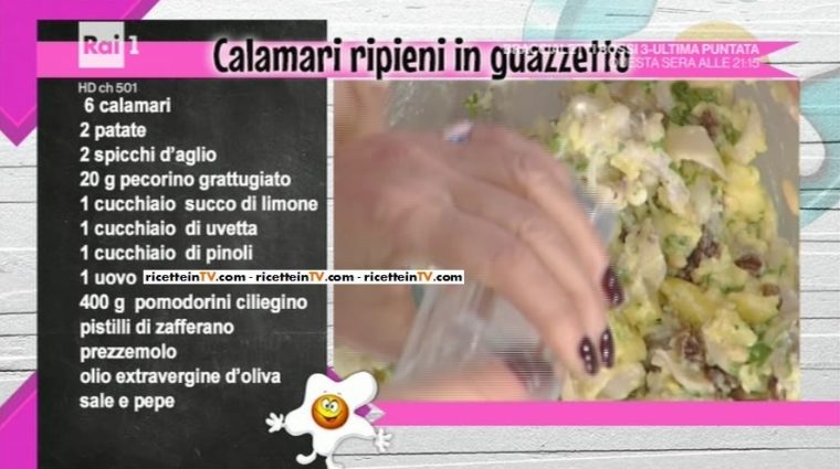 calamari ripieni in guazzetto di Anna Moroni