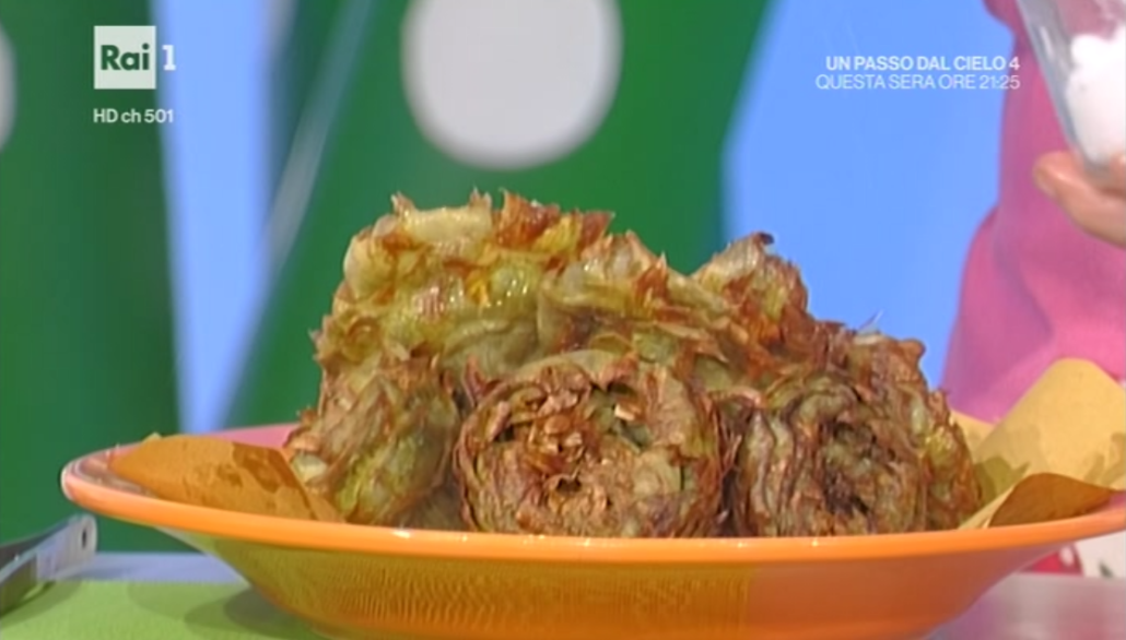 La prova del cuoco Ricetta carciofi alla giudia di Anna Moroni