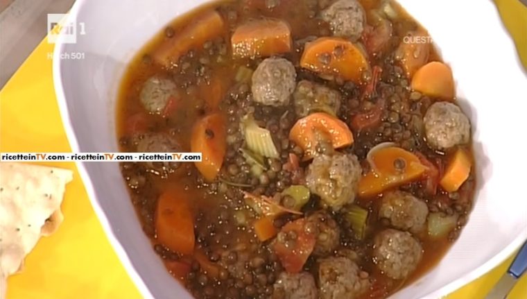polpette e lenticchie di Luisanna Messeri