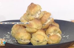 bignè ai funghi porcini