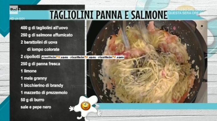 tagliolini panna e salmone di Luisanna Messeri