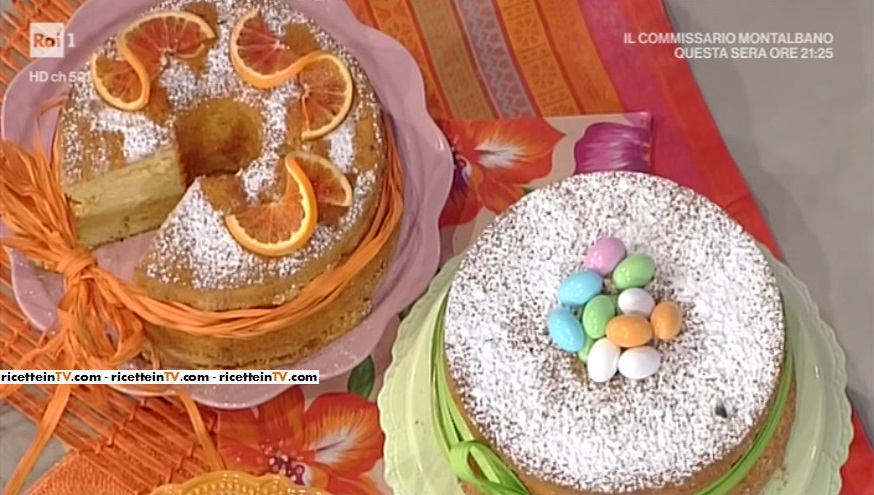chiffon cake all'arancia di Natalia Cattelani