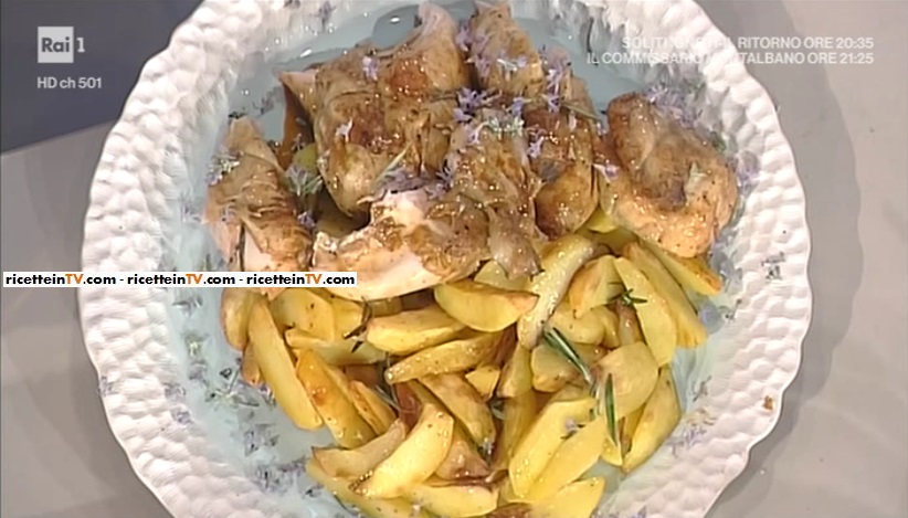 pollo arrosto con patate di Sergio Barzetti