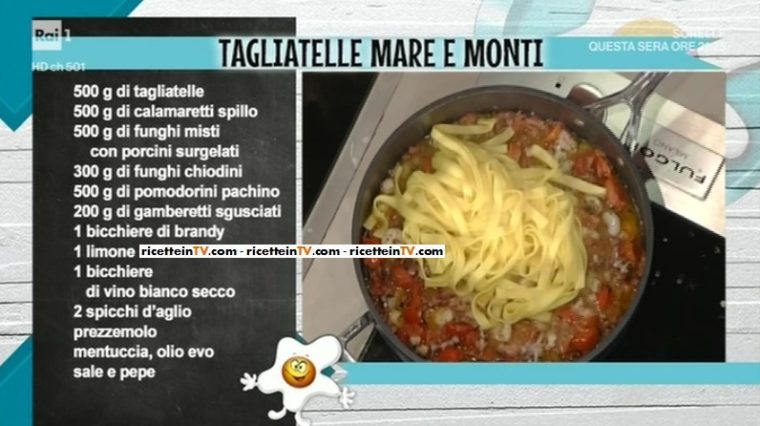 tagliatelle mare e monti di Luisanna Messeri