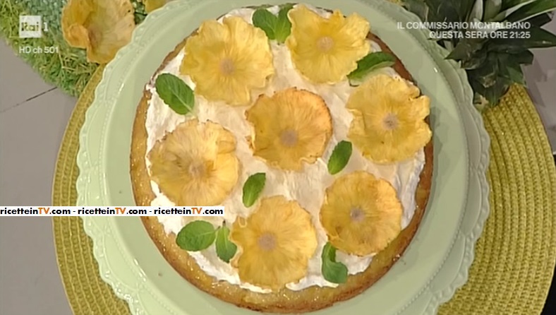 torta all'ananas di Natalia Cattelani