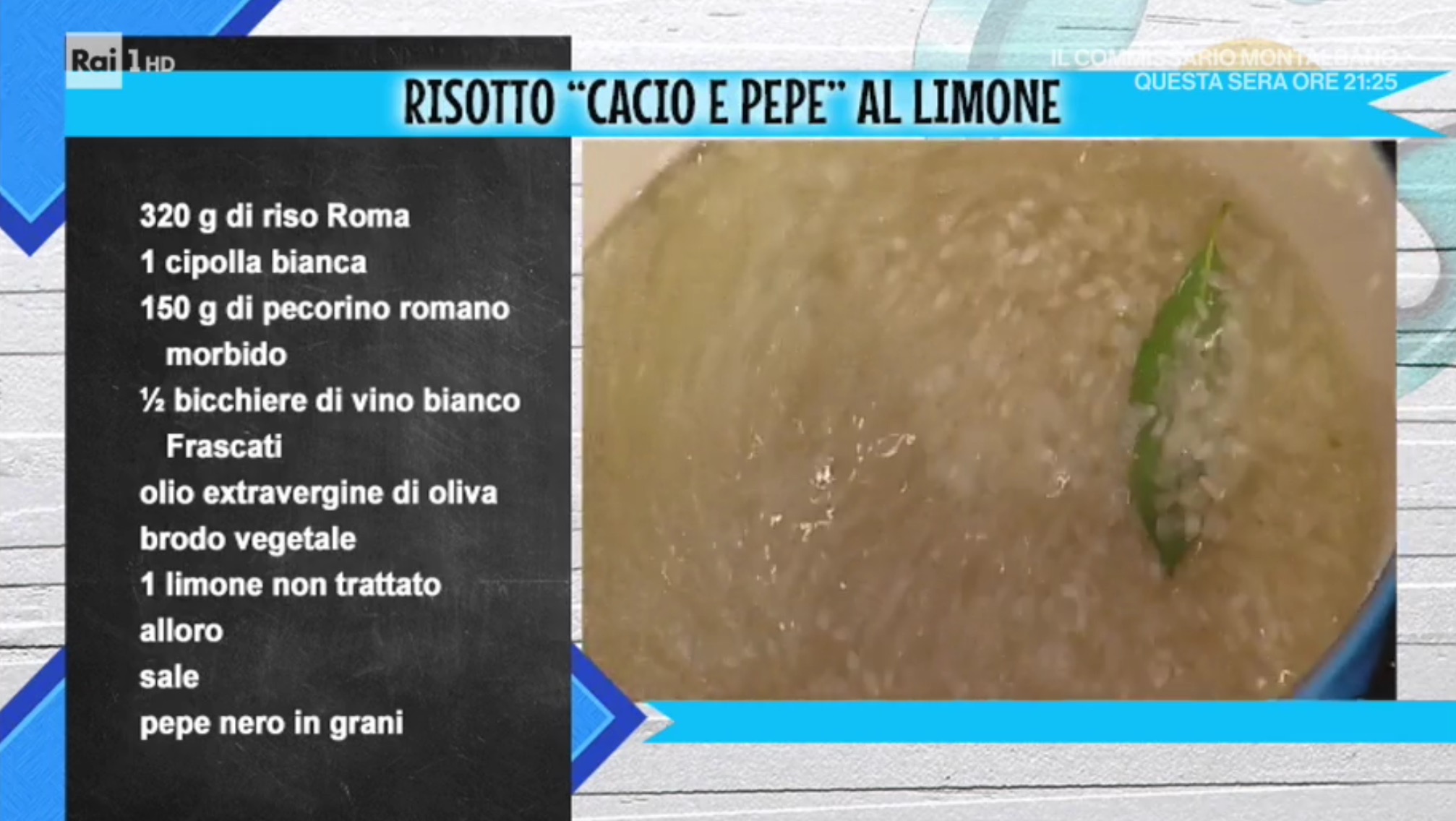 La prova del cuoco Ricetta risotto cacio e pepe al limone di Sergio