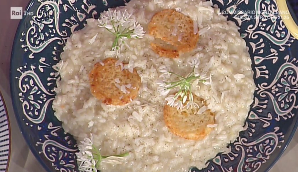 La prova del cuoco Ricetta risotto cacio e pepe al limone di Sergio