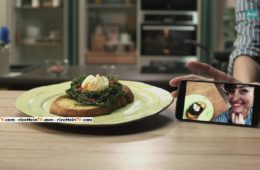 nidi di agretti con uova pochette