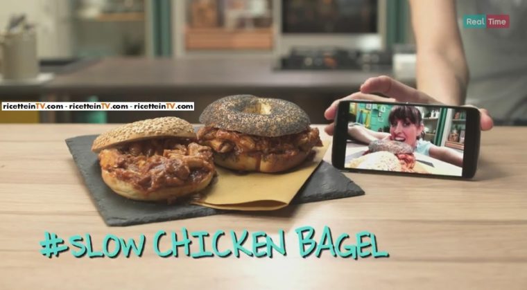 slow Chicken Bagel