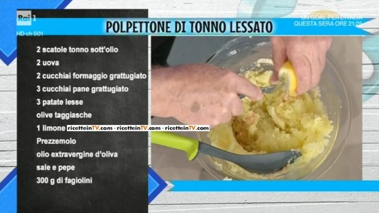 polpettone di tonno lessato di Anna Moroni