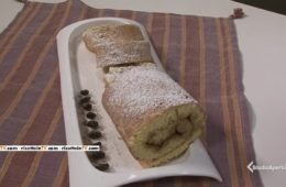 rotolo con crema al caffè