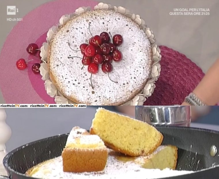 torta di ciliegie in padella di Natalia Cattelani