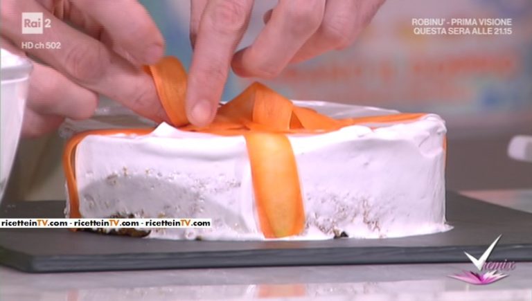 carotorta (torta di carote senza burro) di Franco Aliberti