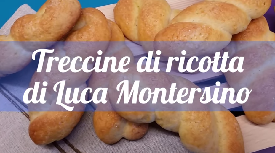 Biscotti Di Natale Luca Montersino.Treccine Di Ricotta Di Luca Montersino Video Ricetta Biscotti Morbidi