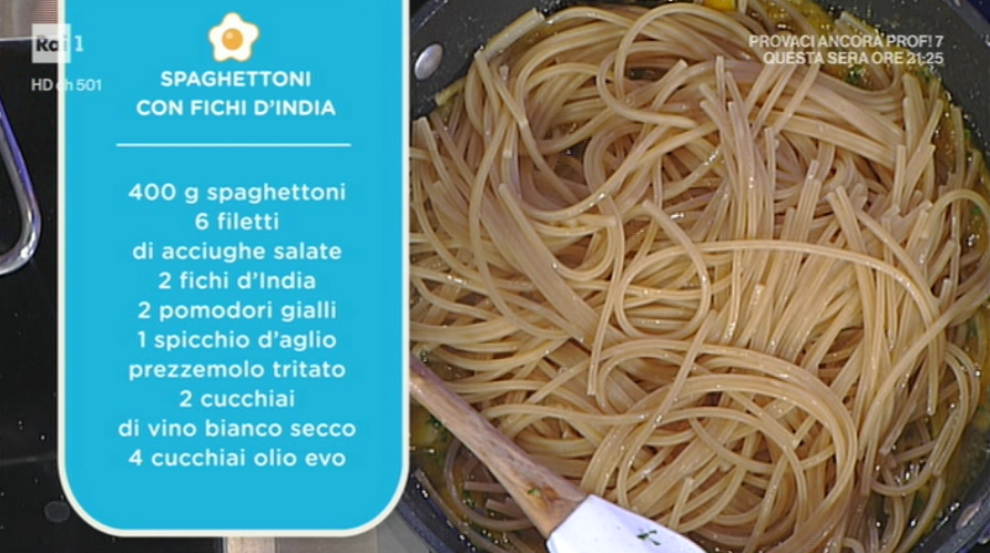 spaghettoni con fichi d'India di Anna Moroni