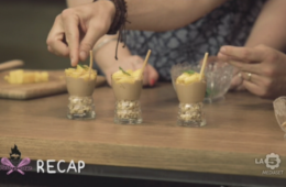 bicchierino mango e cioccolato