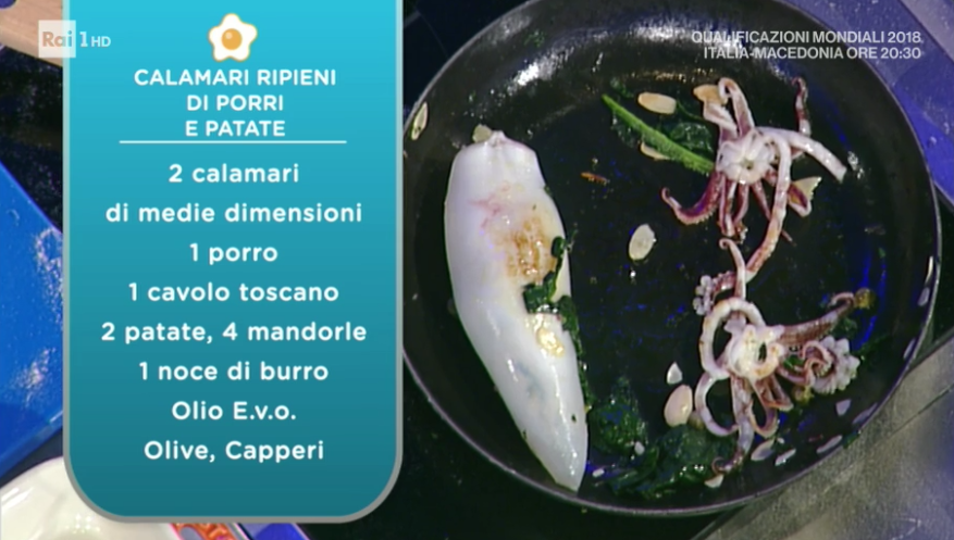 calamari ripieni di porri e patate di Gianfranco Pascucci
