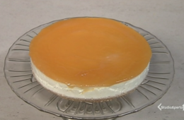 cheesecake all'arancia